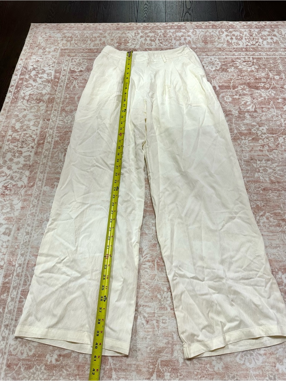 NEW Set Commense Tie-Front Halter Top & Wide-Leg Pants - Picture 10 of 16